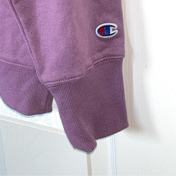 Champion Powerblend Purple Hoodie - NEW - Picture 5 of 10
